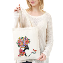 Load image into Gallery viewer, DIY Beauty Diamond Painting Shopping Tote Bags Mosaic Kit Drawing (BB022)
