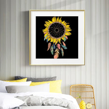 Load image into Gallery viewer, Sunflower 30x30cm(canvas) full round drill diamond painting
