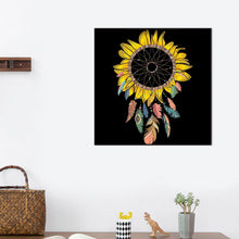 Load image into Gallery viewer, Sunflower 30x30cm(canvas) full round drill diamond painting
