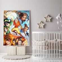 Load image into Gallery viewer, Anime 30x45cm(canvas) full round drill diamond painting
