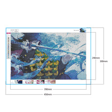 Load image into Gallery viewer, Anime 45x30cm(canvas) full round drill diamond painting
