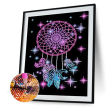 Load image into Gallery viewer, Dreamcatcher 30x40cm(canvas) partial special shaped drill diamond painting
