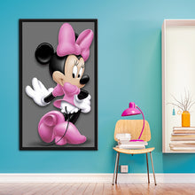 Load image into Gallery viewer, Mickey Mouse 40x80cm(canvas) full round drill diamond painting
