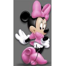 Load image into Gallery viewer, Mickey Mouse 40x80cm(canvas) full round drill diamond painting
