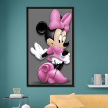 Load image into Gallery viewer, Mickey Mouse 40x80cm(canvas) full round drill diamond painting
