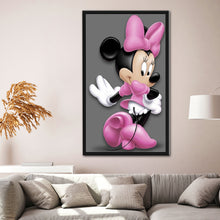 Load image into Gallery viewer, Mickey Mouse 40x80cm(canvas) full round drill diamond painting
