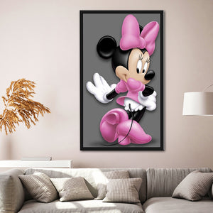 Mickey Mouse 40x80cm(canvas) full round drill diamond painting