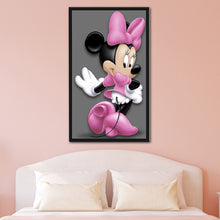 Load image into Gallery viewer, Mickey Mouse 40x80cm(canvas) full round drill diamond painting
