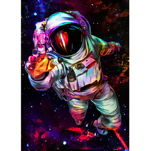 Astronaut 30x40cm(canvas) full round drill diamond painting