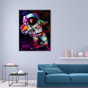 Astronaut 30x40cm(canvas) full round drill diamond painting