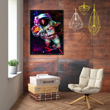 Load image into Gallery viewer, Astronaut 30x40cm(canvas) full round drill diamond painting

