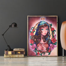 Load image into Gallery viewer, Princess 30x40cm(canvas) partial special shaped drill diamond painting
