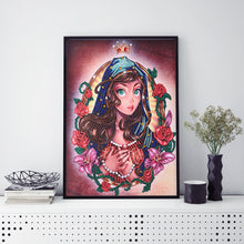 Load image into Gallery viewer, Princess 30x40cm(canvas) partial special shaped drill diamond painting
