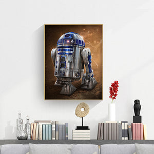 Robot 30x40cm(canvas) full round drill diamond painting