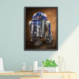 Robot 30x40cm(canvas) full round drill diamond painting