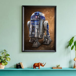 Robot 30x40cm(canvas) full round drill diamond painting