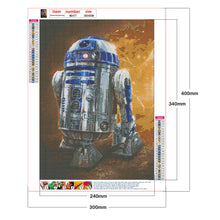 Load image into Gallery viewer, Robot 30x40cm(canvas) full round drill diamond painting
