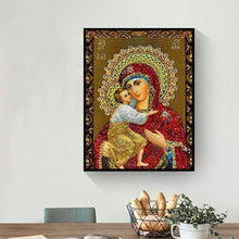 Load image into Gallery viewer, Religion 30x40cm(canvas) full round drill diamond painting
