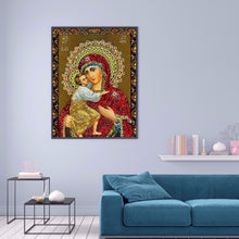 Load image into Gallery viewer, Religion 30x40cm(canvas) full round drill diamond painting
