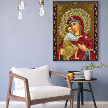 Load image into Gallery viewer, Religion 30x40cm(canvas) full round drill diamond painting
