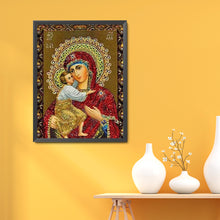 Load image into Gallery viewer, Religion 30x40cm(canvas) full round drill diamond painting
