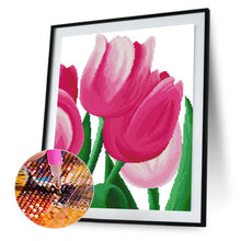 Load image into Gallery viewer, Tulips 30x40cm(canvas) full round drill diamond painting
