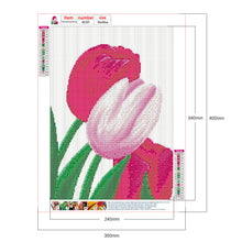 Load image into Gallery viewer, Tulips 30x40cm(canvas) full round drill diamond painting
