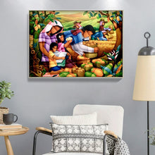 Load image into Gallery viewer, Country Life 40x30cm(canvas) full round drill diamond painting
