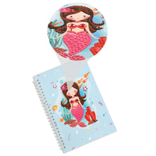 Load image into Gallery viewer, 60 Pages Diamond Painting Notebook DIY Mosaic Diary Book (004 Beauty Fish)
