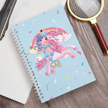 Load image into Gallery viewer, 60 Pages Diamond Painting Notebook DIY 5D Diary Book (003 Fish Horn Horse)
