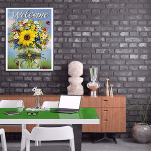 Sunflower 30x40cm(canvas) full round drill diamond painting