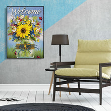 Load image into Gallery viewer, Sunflower 30x40cm(canvas) full round drill diamond painting
