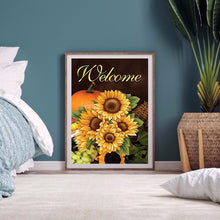 Load image into Gallery viewer, Sunflower 30x40cm(canvas) full round drill diamond painting
