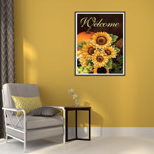 Load image into Gallery viewer, Sunflower 30x40cm(canvas) full round drill diamond painting
