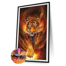 Load image into Gallery viewer, Tiger 45x80cm(canvas) full square drill diamond painting
