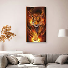 Load image into Gallery viewer, Tiger 45x80cm(canvas) full square drill diamond painting
