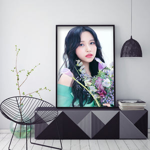 Twice 30x40cm(canvas) full round drill diamond painting