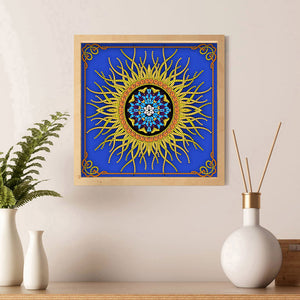 Butterfly Sun 30x30cm(canvas) partial special shaped drill diamond painting