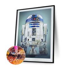 Load image into Gallery viewer, Robot 30x40cm(canvas) full round drill diamond painting
