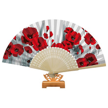 Load image into Gallery viewer, Rose - Painting By Numbers Folding Fan
