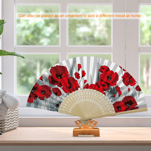 Load image into Gallery viewer, Rose - Painting By Numbers Folding Fan
