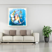 Load image into Gallery viewer, Butterfly Fairy 30x30cm(canvas) partial special shaped drill diamond painting
