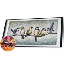 Load image into Gallery viewer, Sunset Bird 80x30cm(canvas) full round drill diamond painting

