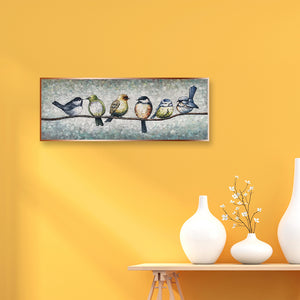 Sunset Bird 80x30cm(canvas) full round drill diamond painting