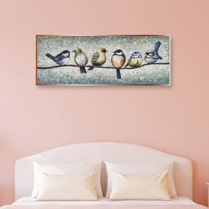 Sunset Bird 80x30cm(canvas) full round drill diamond painting