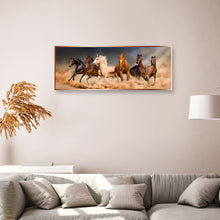 Load image into Gallery viewer, Sunset Running Horse 80x30cm(canvas) full round drill diamond painting
