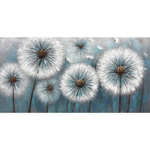 Dandelion In Car 80x40cm(canvas) full round drill diamond painting