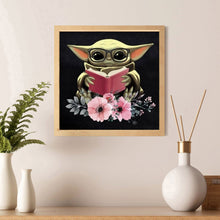 Load image into Gallery viewer, Yoda 30x30cm(canvas) full round drill diamond painting
