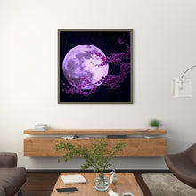 Load image into Gallery viewer, Moon Tree 30x30cm(canvas) full round drill diamond painting
