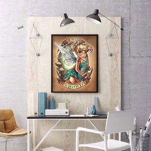 Girl 30x40cm(canvas) full square drill diamond painting